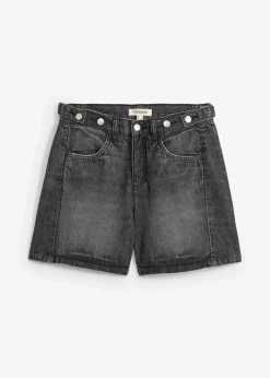 Damen bonprix Jeans|Shorts|Jeans-Shorts Mid Waist, Low Stretch