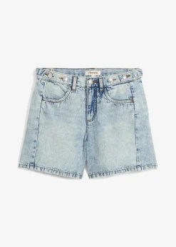 New Jeans-Shorts Mid Waist, Low Stretch Damen Jeans|Shorts