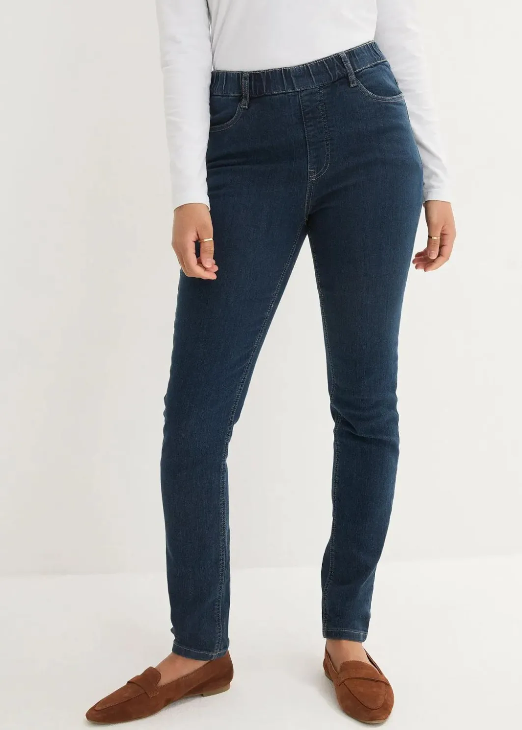 Damen bonprix Bekleidung·Shirts & Tops|Jeans|Jeggings High Waist, Bequembund
