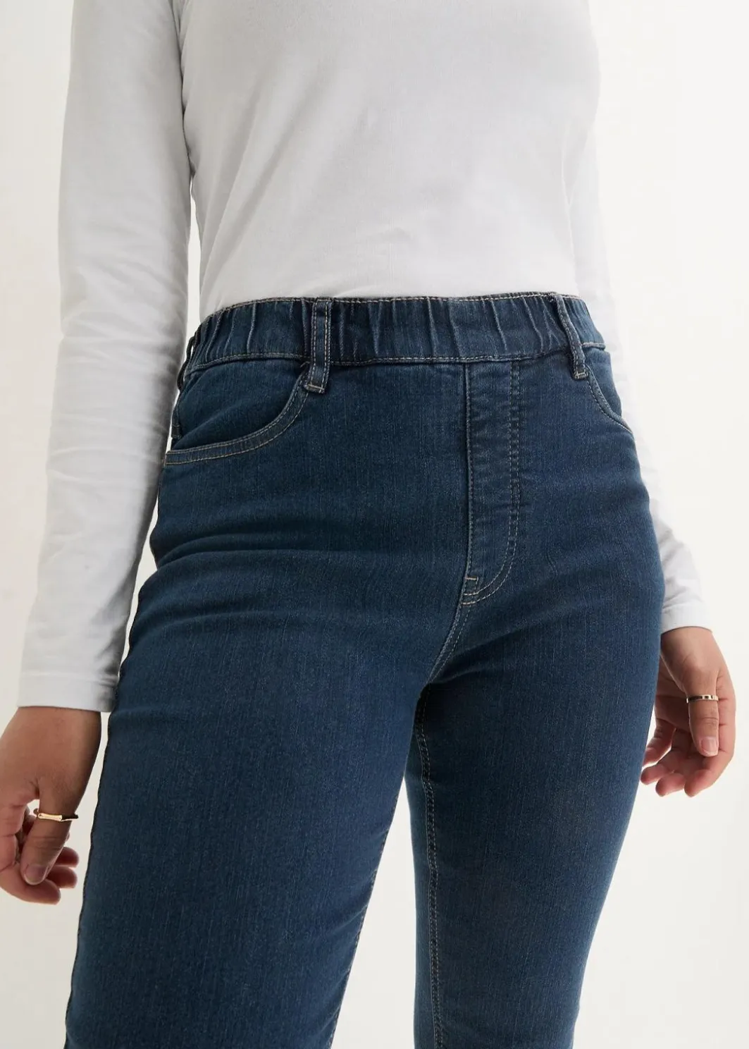 Damen bonprix Bekleidung·Shirts & Tops|Jeans|Jeggings High Waist, Bequembund