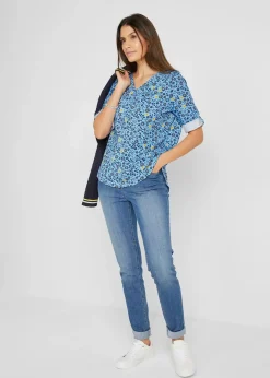 Hot Jeggings Mid Waist, Bequembund Damen Jeans|Kurzgrößen