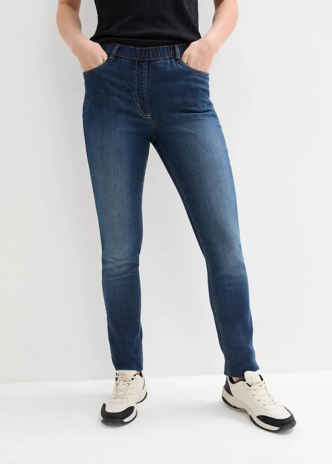 Outlet Jeggings Mid Waist, Bequembund Damen Kurzgrößen|Bekleidung·Shirts & Tops