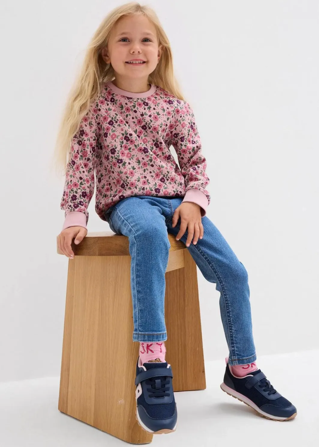 Kinder bonprix Mädchen 2-8 Jahre·Jeans & Hosen|Jeggings Mid Waist mit Bequembund