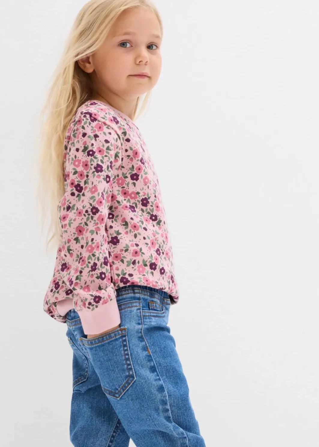 Kinder bonprix Mädchen 2-8 Jahre·Jeans & Hosen|Jeggings Mid Waist mit Bequembund