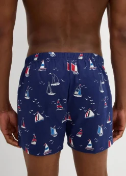 Herren bonprix Boxershorts|Große Größen|Jersey Boxershorts aus Bio-Baumwolle (3er Pack)