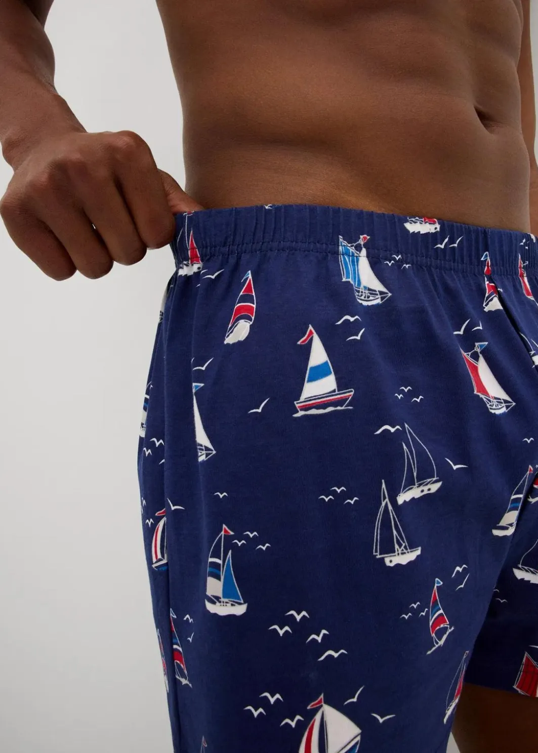 Herren bonprix Boxershorts|Große Größen|Jersey Boxershorts aus Bio-Baumwolle (3er Pack)