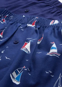 Herren bonprix Boxershorts|Große Größen|Jersey Boxershorts aus Bio-Baumwolle (3er Pack)