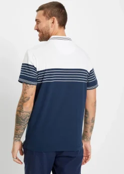 Jersey Poloshirt aus reiner Baumwolle Herren Große Größen|Shirts & Polos