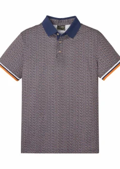 Herren bonprix Große Größen|Shirts & Polos|Jersey Poloshirt aus reiner Bio-Baumwolle, Kurzarm