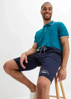 Sale Jersey-Bermuda aus reiner Bio-Baumwolle Herren Hosen|Sportbekleidung