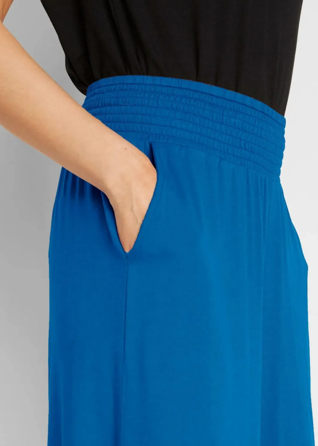 Damen bonprix Nachhaltigere Materialien|Hosen|Jersey-Bermuda aus Viskose-Mix