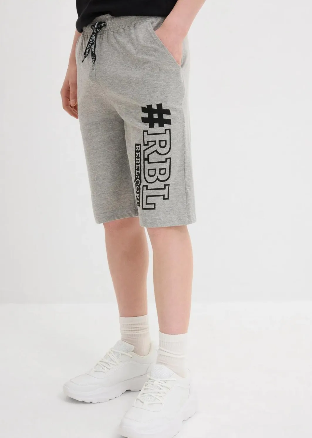Kinder bonprix Jungen 9-16 Jahre·Mehrfachpacks|Jungen 9-16 Jahre·Shorts|Jersey-Bermuda (2er Pack)
