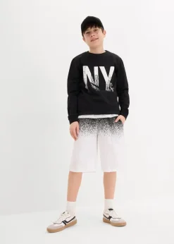 Online Jersey-Bermuda (2er Pack) aus reiner Bio Baumwolle Kinder Jungen 9-16 Jahre·Mehrfachpacks|Jungen 9-16 Jahre·Shorts