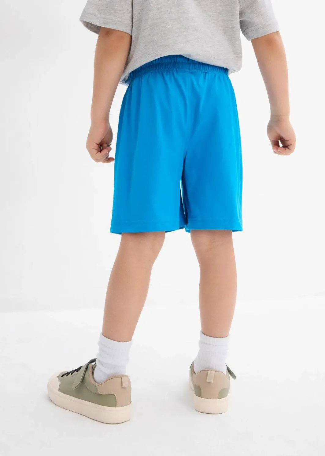 Kinder bonprix Jungen 2-8 Jahre·Shorts|Jungen 2-8 Jahre·Mehrfachpacks|Jersey-Bermuda (2er Pack) aus reiner Baumwolle