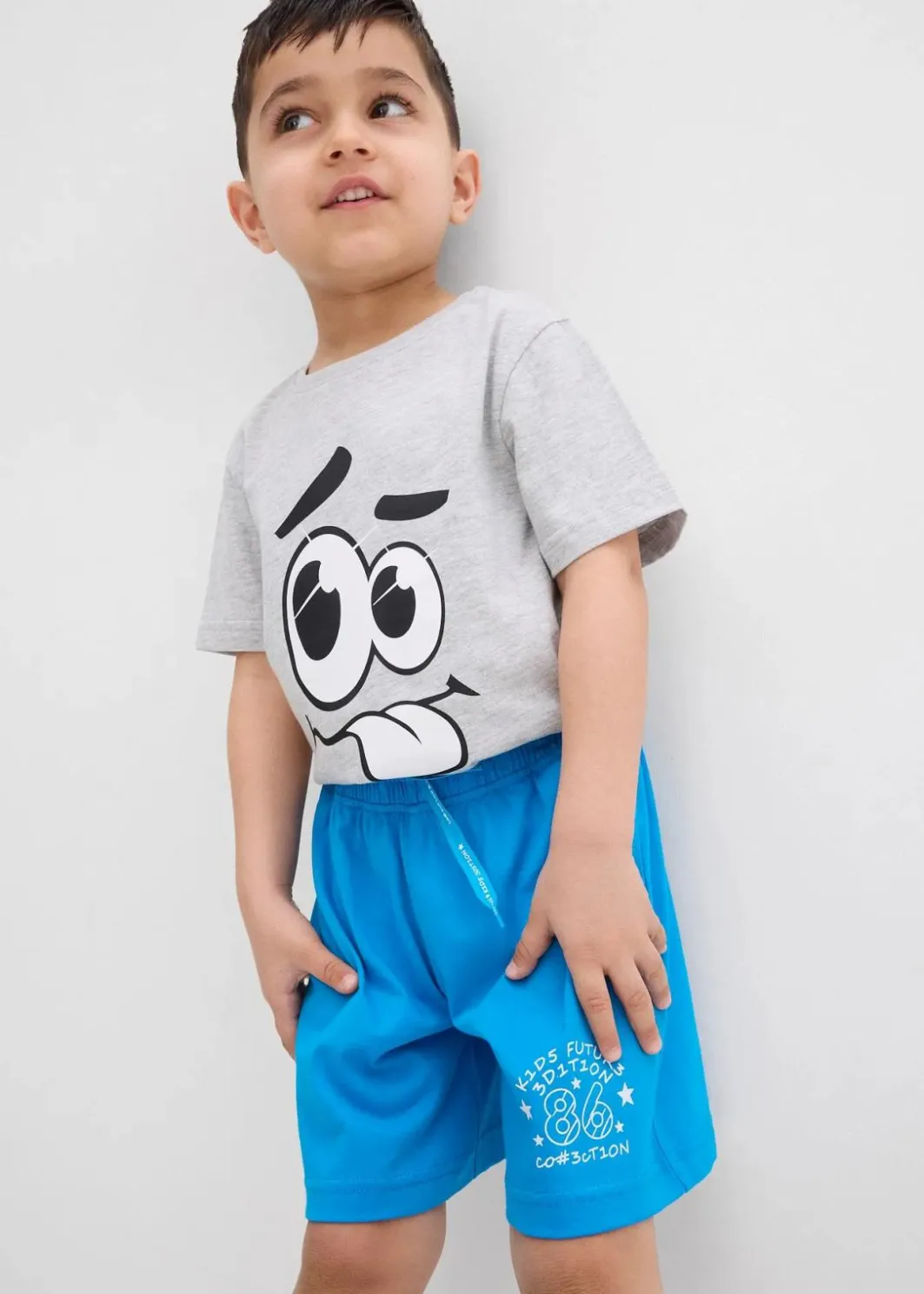 Kinder bonprix Jungen 2-8 Jahre·Shorts|Jungen 2-8 Jahre·Mehrfachpacks|Jersey-Bermuda (2er Pack) aus reiner Baumwolle
