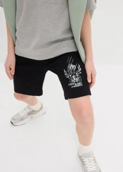 Kinder bonprix Jungen 2-8 Jahre·Nachhaltigere Materialien|Jungen 9-16 Jahre·Shorts|Jersey-Bermuda (2er Pack) mit Bio-Baumwolle