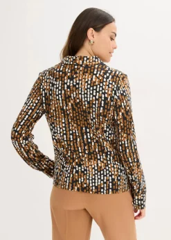 Discount Jersey-Bluse mit Viskose Damen Bekleidung·Jacken & Mäntel|Blusen & Tuniken