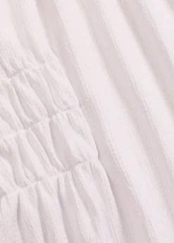Damen bonprix Shirts & Tops|Jerseycrepe-Shirt mit Smock