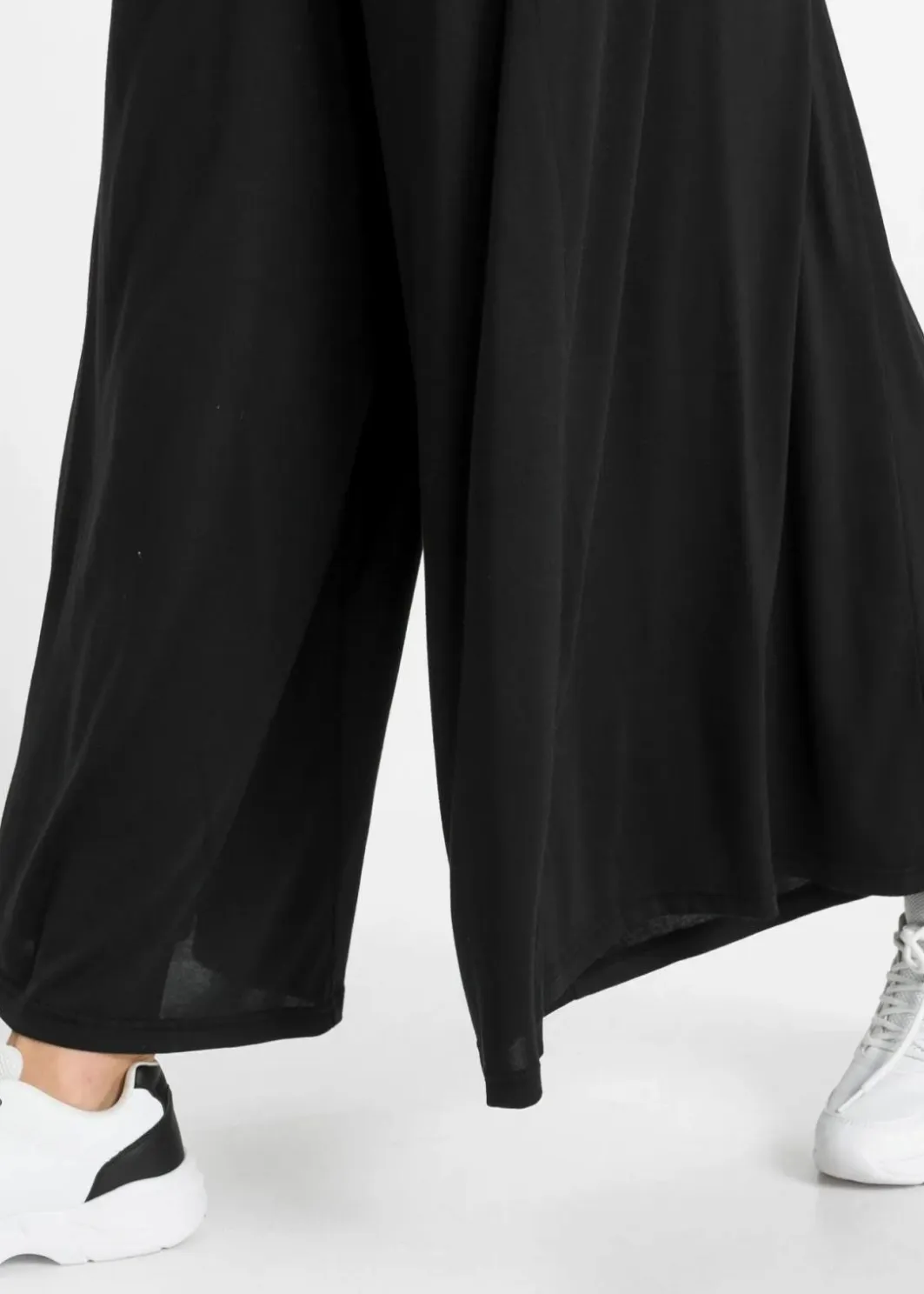 Hot Jersey-Culotte mit weitem Bein Damen Bekleidung·Kleider|Hosen