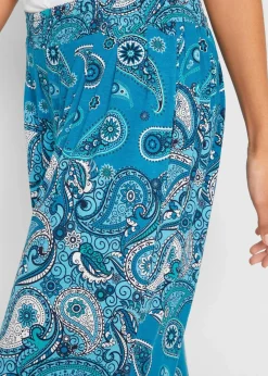 Outlet Jersey-Haremshose aus fließendem Viskose-Mix Damen Hosen|Bekleidung·Kleider