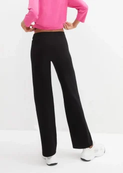 Damen bonprix Bekleidung·Röcke|Bekleidung·Kleider|Jersey-Hose aus Baumwolle mit Stretch