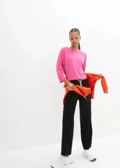 Damen bonprix Bekleidung·Röcke|Bekleidung·Kleider|Jersey-Hose aus Baumwolle mit Stretch