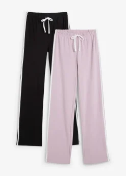 Best Jersey-Hose aus Baumwolle mit Stretch (2er Pack) Damen Hosen|Basics