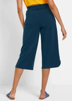 Damen bonprix Hosen|Jersey-Hose aus Baumwoll-Mix