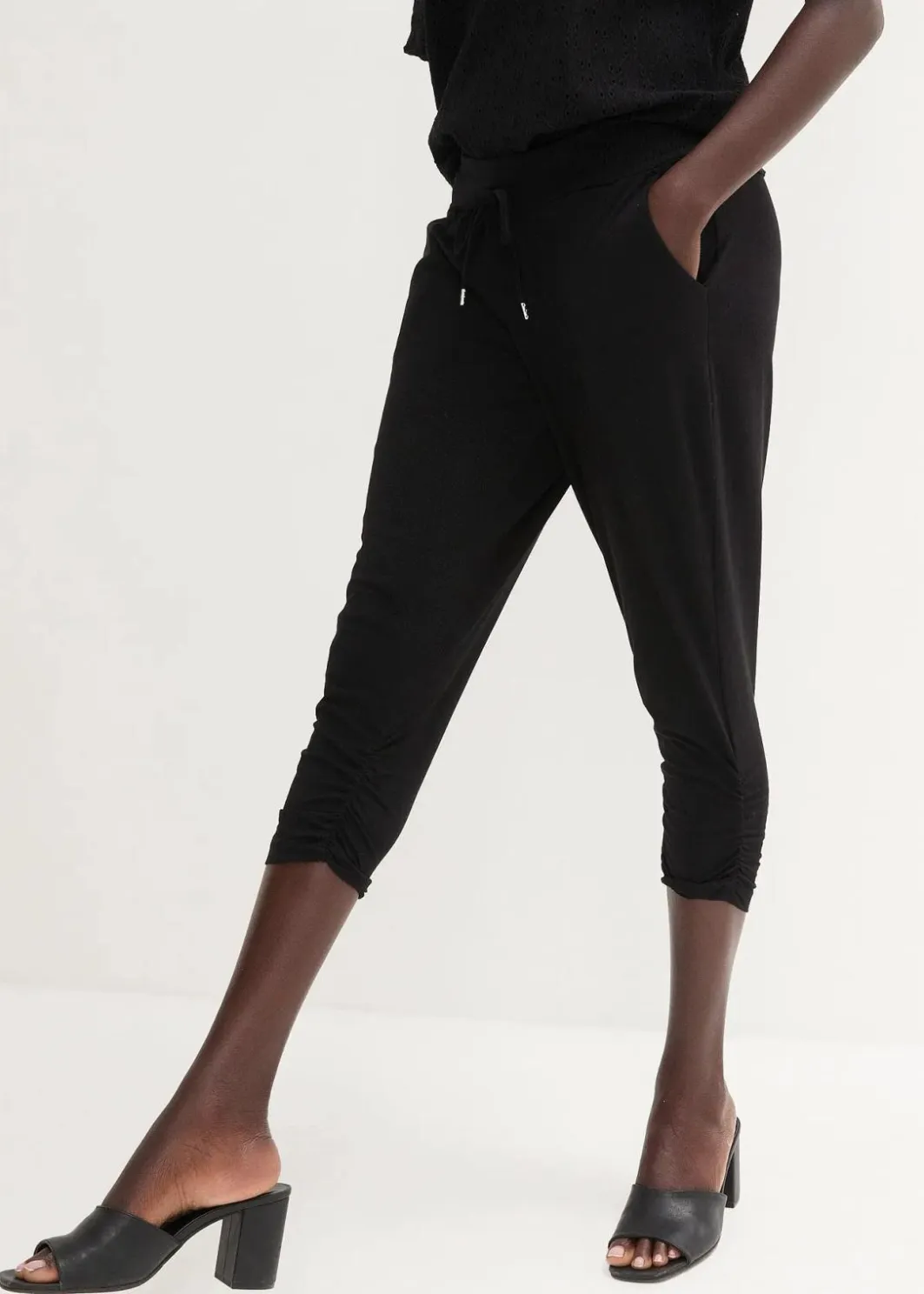 Hot Jersey-Hose aus Baumwoll-Mix Damen Bekleidung·Kleider|Hosen