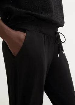 Hot Jersey-Hose aus Baumwoll-Mix Damen Bekleidung·Kleider|Hosen