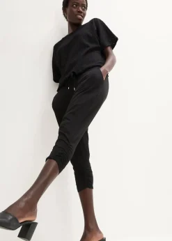 Hot Jersey-Hose aus Baumwoll-Mix Damen Bekleidung·Kleider|Hosen