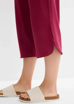 Hot Jersey-Hose aus Baumwoll-Mix Damen Hosen