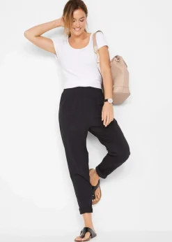 Online Jerseyhose aus Baumwoll-Mix Damen Bekleidung·Kleider|Hosen