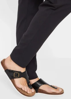 Online Jerseyhose aus Baumwoll-Mix Damen Bekleidung·Kleider|Hosen