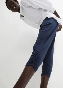 Damen bonprix Hosen|Bekleidung·Kleider|Jersey-Hose aus Baumwoll-Mix