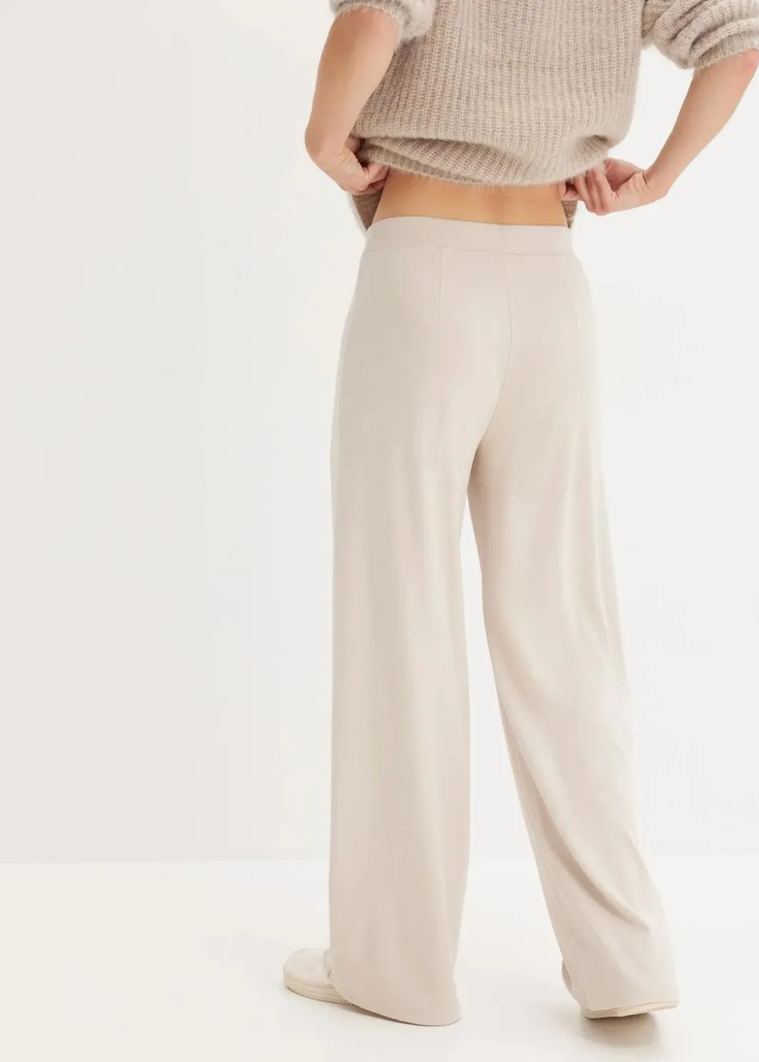 Jersey-Hose aus bequemen Punto di Roma Damen Hosen|Sweat
