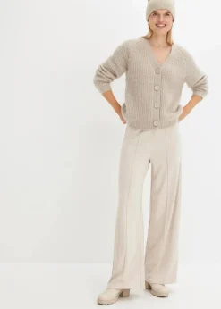 Jersey-Hose aus bequemen Punto di Roma Damen Hosen|Sweat