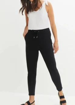Discount Jersey-Hose aus elastischem Baumwoll-Mix Damen Bekleidung·Kleider|Hosen