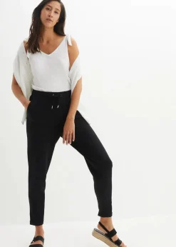 Discount Jersey-Hose aus elastischem Baumwoll-Mix Damen Bekleidung·Kleider|Hosen