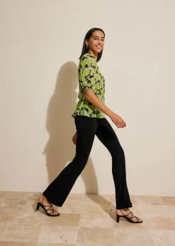 Damen bonprix Bekleidung·Kleider|Hosen|Jersey-Hose aus fließendem Viskose-Mix