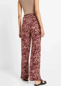 Clearance Jersey-Hose aus fließendem Viskose-Mix Damen Nachhaltigere Materialien|Hosen