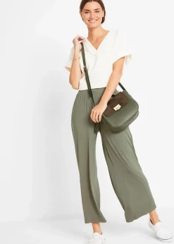 Clearance Jersey-Hose aus fließendem Viskose-Mix, 7-8-Länge Damen Hosen|Nachhaltigere Materialien