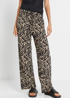 Hot Jersey-Hose aus fließendem Viskose-Mix Damen Bekleidung·Kleider|Hosen