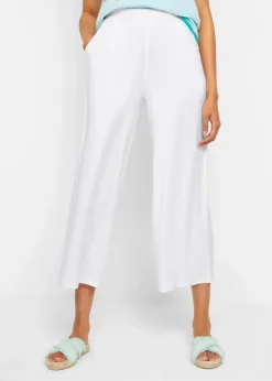 Sale Jersey-Hose aus fließendem Viskose-Mix, 7-8-Länge Damen Bekleidung·Kleider|Nachhaltigere Materialien