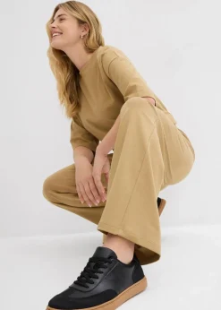 Damen bonprix Hosen|Zweiteiler & Sets|Jersey-Hose aus Interlock