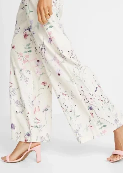 Hot Jersey-Hose aus luftigem Crêpe Damen Bekleidung·Kleider|Hosen