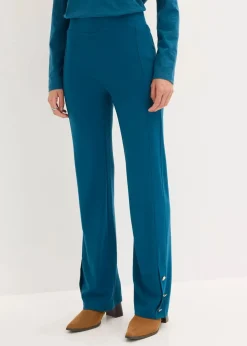 New Jersey-Hose aus Punto di Roma Damen Bekleidung·Kleider|Hosen