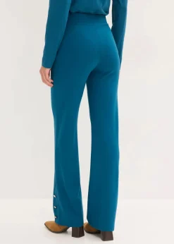 New Jersey-Hose aus Punto di Roma Damen Bekleidung·Kleider|Hosen