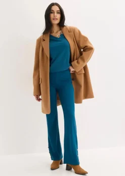 New Jersey-Hose aus Punto di Roma Damen Bekleidung·Kleider|Hosen
