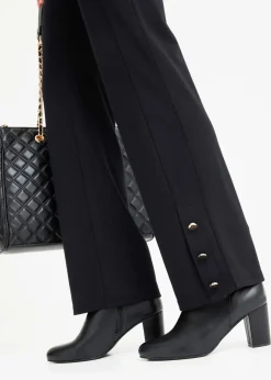 Online Jersey-Hose aus Punto di Roma Damen Hosen|Bekleidung·Kleider
